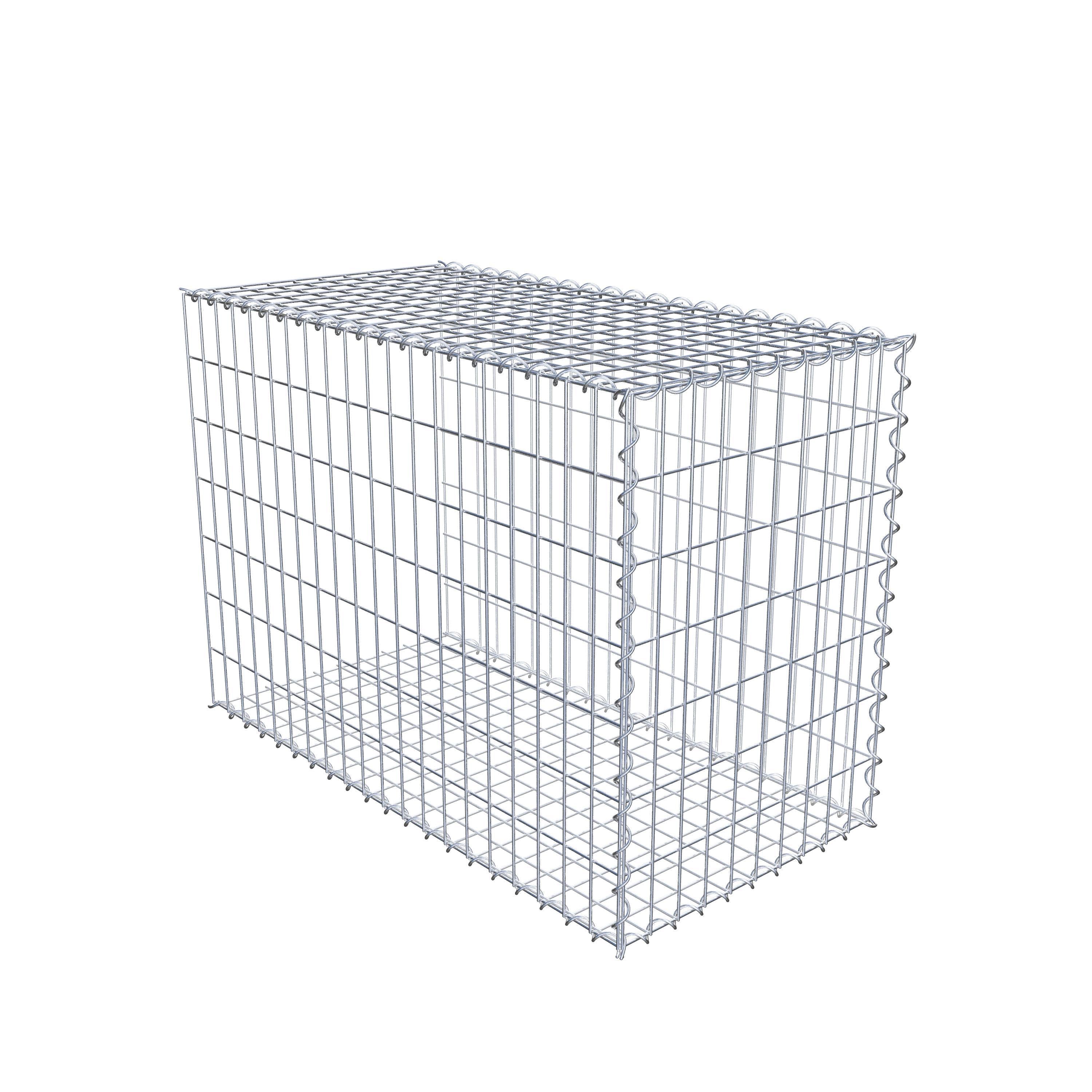 Extra gabion typ 2 100 cm x 70 cm x 50 cm (L x H x D), maskstorlek 5 cm x 10 cm, spiral