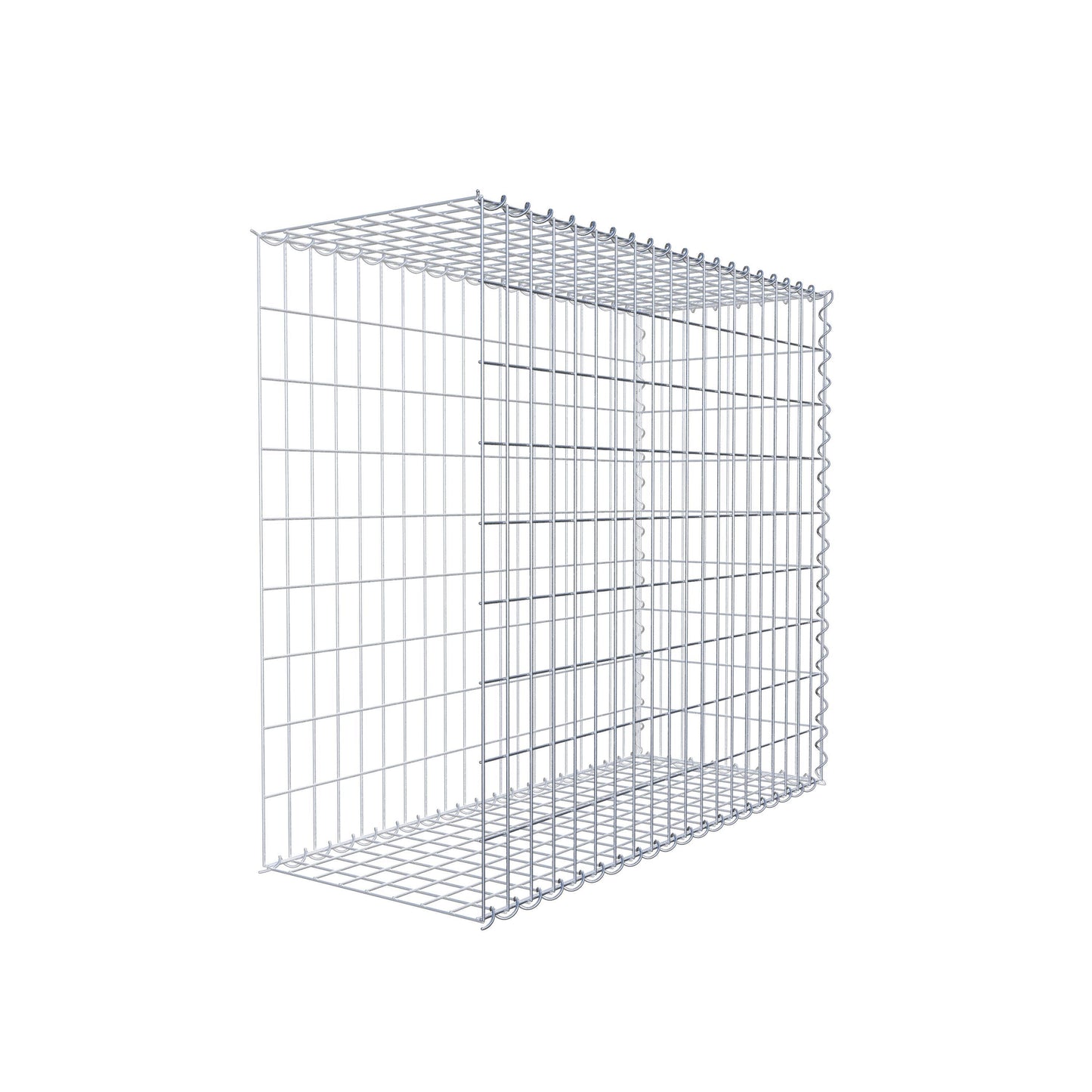 Gavión complementario tipo 2 100 cm x 90 cm x 40 cm (L x A x P), luz de malla 5 cm x 10 cm, en espiral