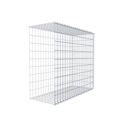 Gavión complementario tipo 2 100 cm x 90 cm x 40 cm (L x A x P), luz de malla 5 cm x 10 cm, en espiral