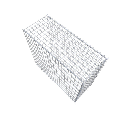 Gavión complementario tipo 2 100 cm x 90 cm x 40 cm (L x A x P), luz de malla 5 cm x 10 cm, en espiral