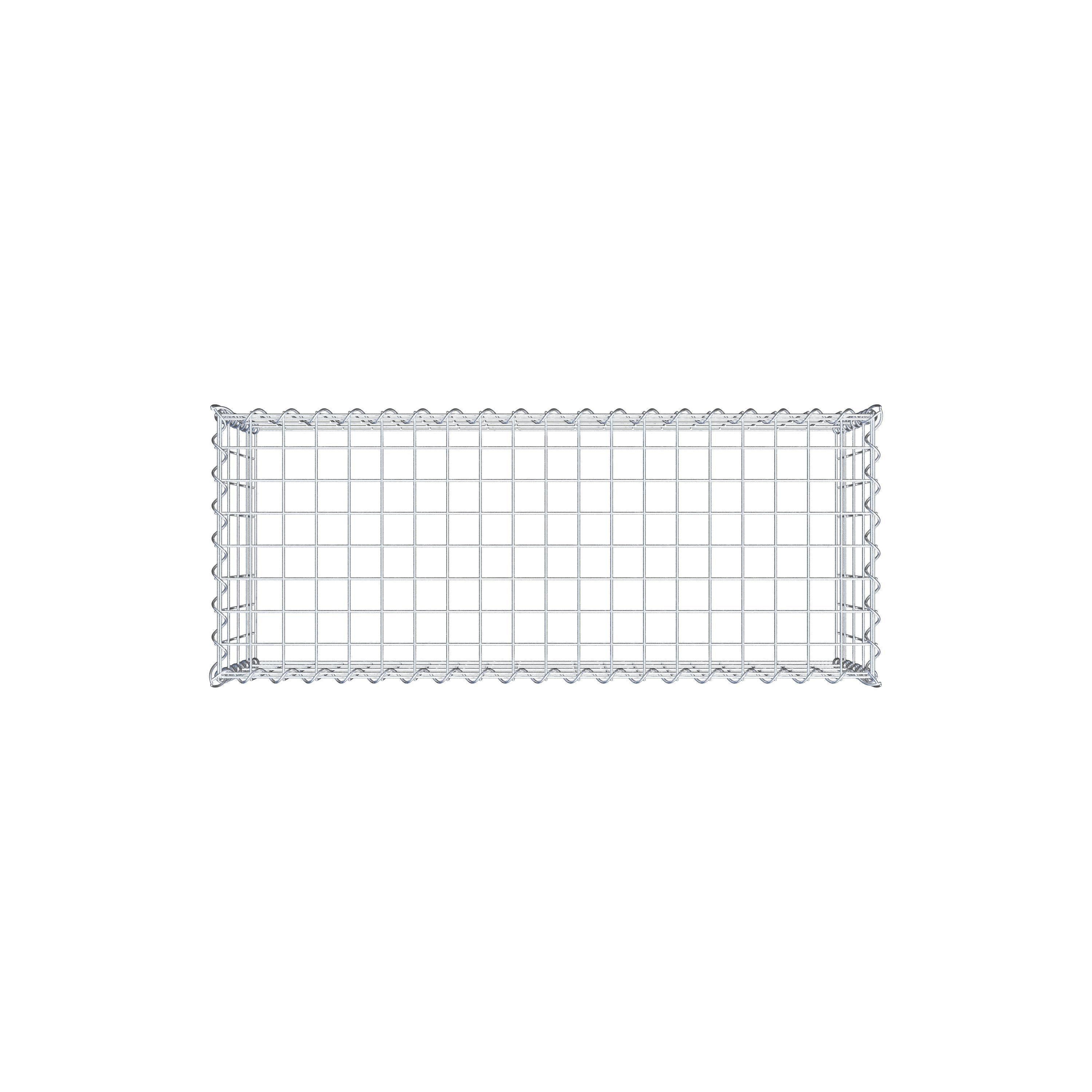 Extra gabion typ 3 100 cm x 40 cm x 40 cm (L x H x D), maskstorlek 5 cm x 10 cm, spiral