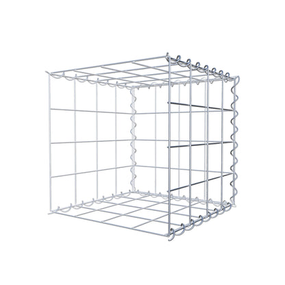 Opvokset gabion type 2 40 cm x 40 cm x 40 cm (L x H x D), maskestørrelse 10 cm x 10 cm, spiral