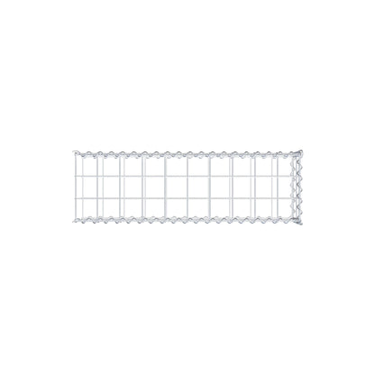 Gabião tipo 2 100 cm x 20 cm x 30 cm (C x A x P), malhagem 10 cm x 10 cm, espiral