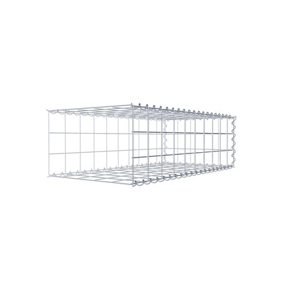 Gabião tipo 2 100 cm x 30 cm x 50 cm (C x A x P), malhagem 10 cm x 10 cm, espiral