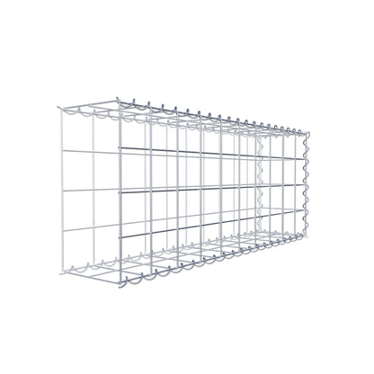 Gabião tipo 2 100 cm x 40 cm x 20 cm (C x A x P), malhagem 10 cm x 10 cm, espiral