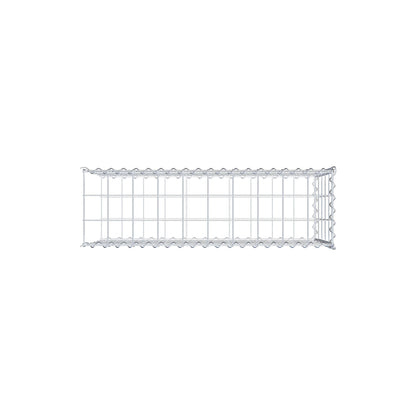 Gabião tipo 2 100 cm x 50 cm x 30 cm (C x A x P), malhagem 10 cm x 10 cm, espiral