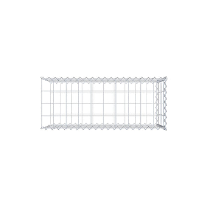 Gabião tipo 2 100 cm x 50 cm x 40 cm (C x A x P), malhagem 10 cm x 10 cm, espiral