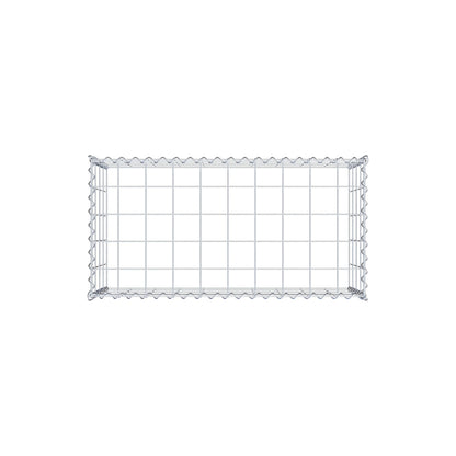 Gabião tipo 3 100 cm x 40 cm x 50 cm (C x A x P), malhagem 10 cm x 10 cm, espiral