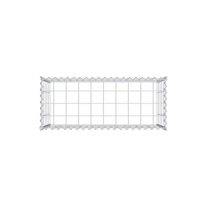 Gavión complementario tipo 3 100 cm x 50 cm x 40 cm (L x A x P), malla 10 cm x 10 cm, espiral