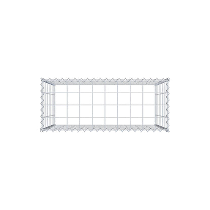 Gabião Tipo 3 100 cm x 80 cm x 40 cm (C x A x P), malhagem 10 cm x 10 cm, espiral