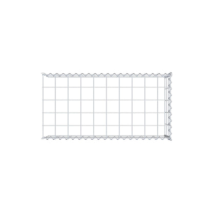 Anbaugabione Typ 4 100 cm x 30 cm x 50 cm (L x H x T), Maschenweite 10 cm x 10 cm, Spirale