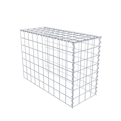 Anbaugabione Typ 4 100 cm x 70 cm x 40 cm (L x H x T), Maschenweite 10 cm x 10 cm, Spirale