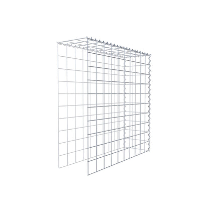 Grown-on gabion type 4 100 cm x 100 cm x 30 cm (L x H x D), mesh size 10 cm x 10 cm, spiral