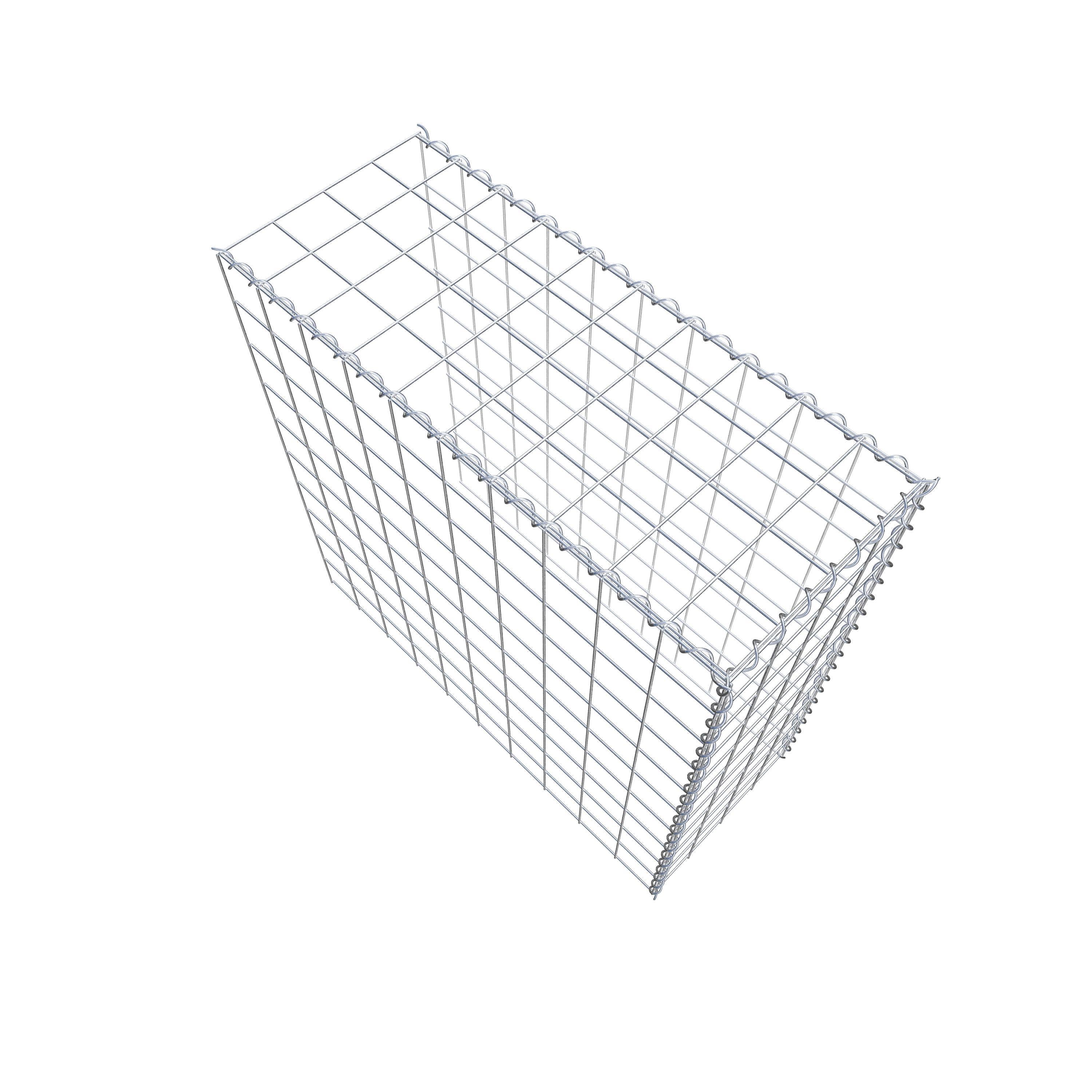 Extra gabion typ 4 100 cm x 100 cm x 40 cm (L x H x D), maskstorlek 10 cm x 10 cm, spiral