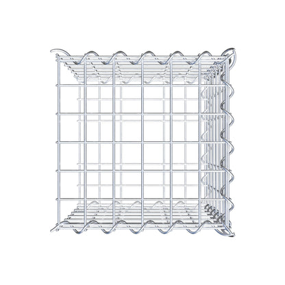 Gavión complementario tipo 2 30 cm x 30 cm x 30 cm (L x A x P), malla 5 cm x 5 cm, espiral