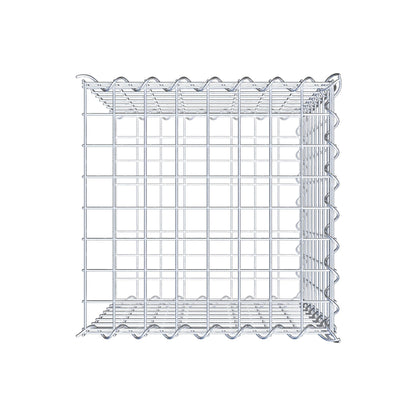Grown-on gabion type 2 40 cm x 40 cm x 40 cm (L x H x D), mesh size 5 cm x 5 cm, spiral