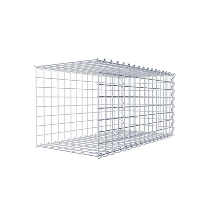Opvokset gabion type 2 80 cm x 40 cm x 40 cm (L x H x D), maskestørrelse 5 cm x 5 cm, spiral