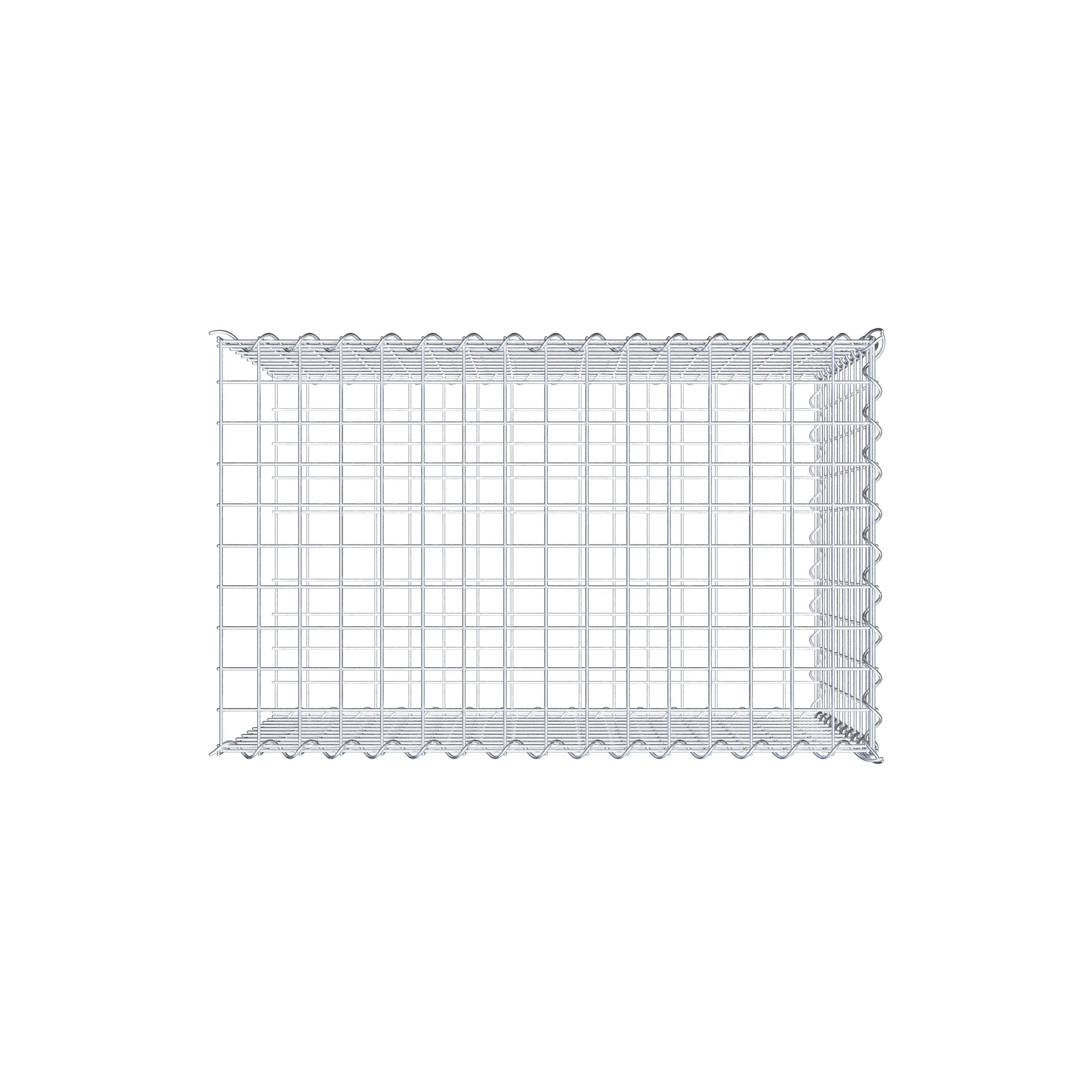 Extra gabion typ 2 80 cm x 50 cm x 50 cm (L x H x D), maskstorlek 5 cm x 5 cm, spiral