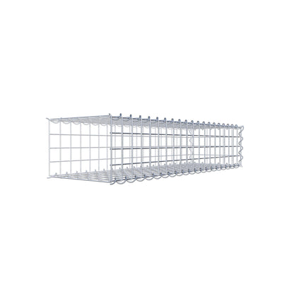 Gabião tipo 2 100 cm x 20 cm x 30 cm (C x A x P), malhagem 5 cm x 5 cm, espiral