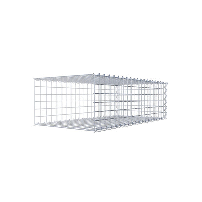 Udvokset gabion type 2 100 cm x 30 cm x 50 cm (L x H x D), maskestørrelse 5 cm x 5 cm, spiral