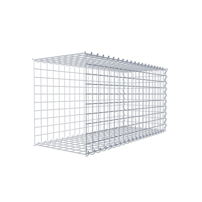 Grown-on gabion type 2 100 cm x 50 cm x 40 cm (L x H x D), mesh size 5 cm x 5 cm, spiral