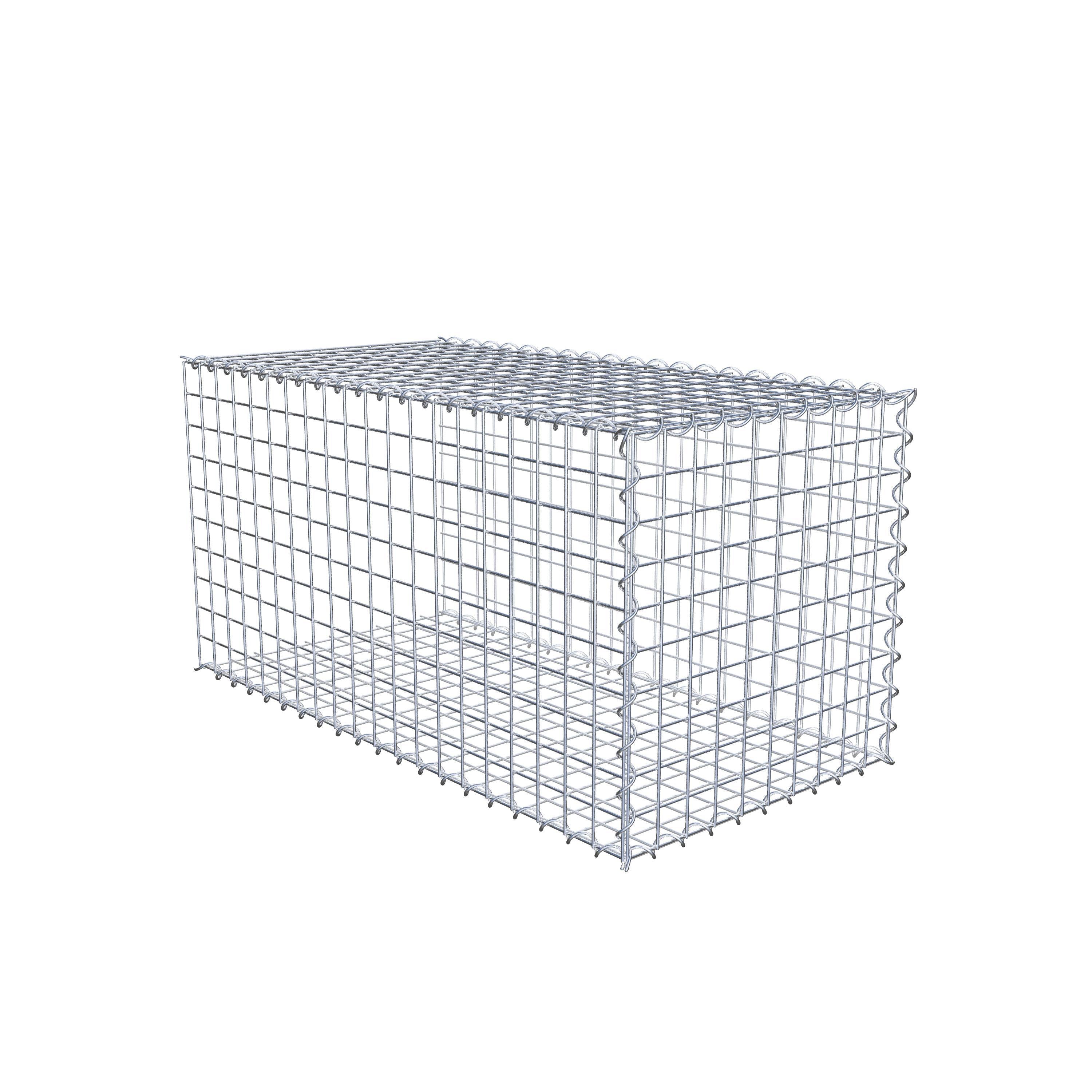 Extra gabion typ 2 100 cm x 50 cm x 50 cm (L x H x D), maskstorlek 5 cm x 5 cm, spiral