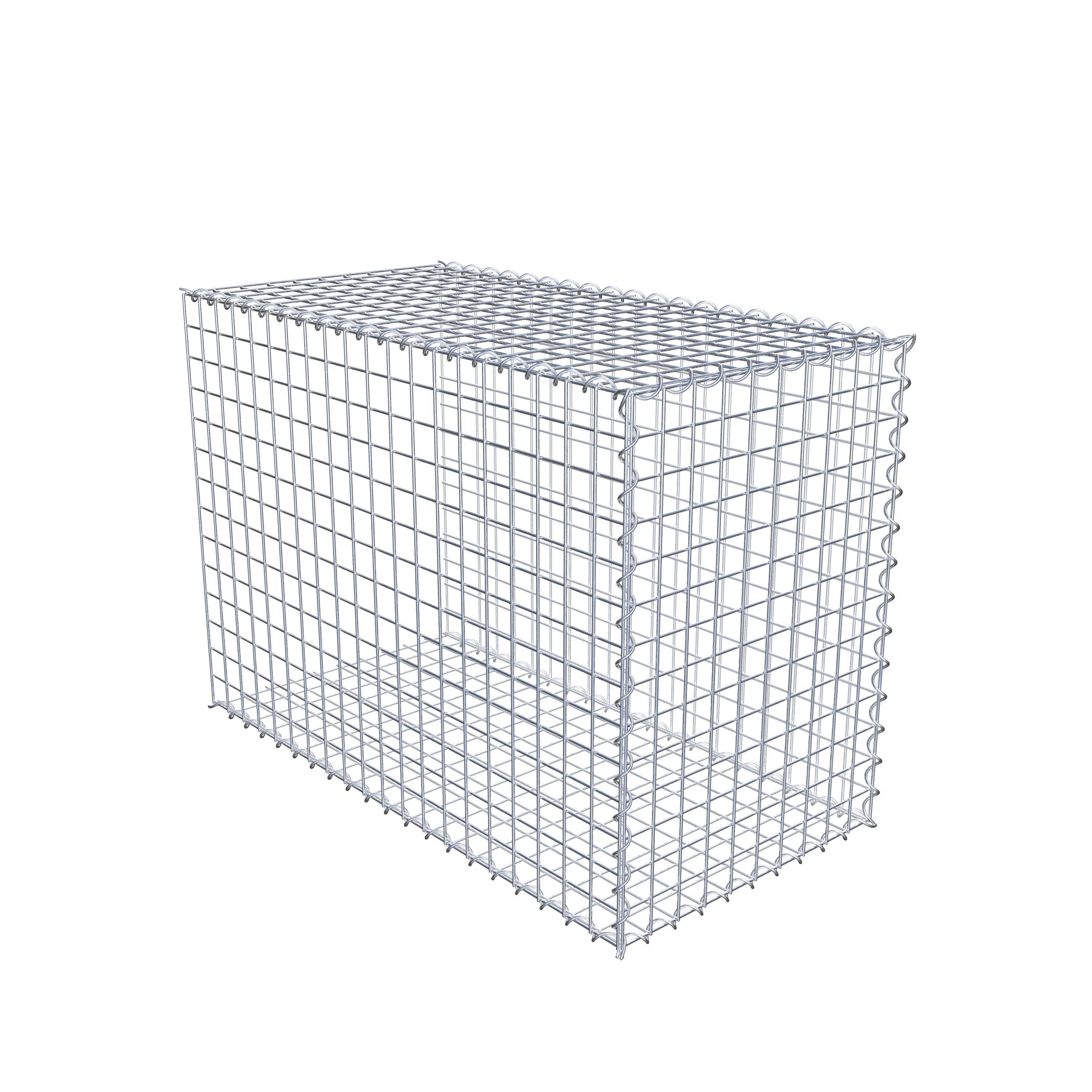 Gavión complementario tipo 2 100 cm x 70 cm x 50 cm (L x A x P), malla 5 cm x 5 cm, espiral