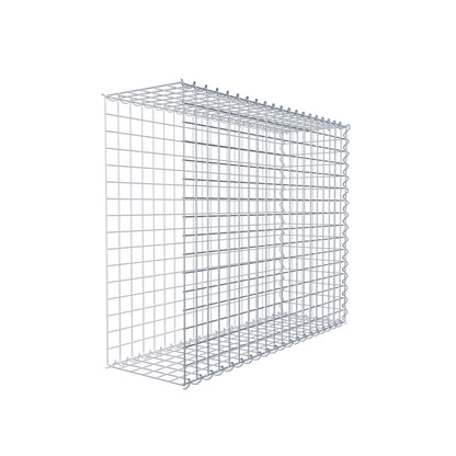 Gavión adulto tipo 2 100 cm x 80 cm x 30 cm (largo x alto x profundidad), tamaño de malla 5 cm x 5 cm, espiral