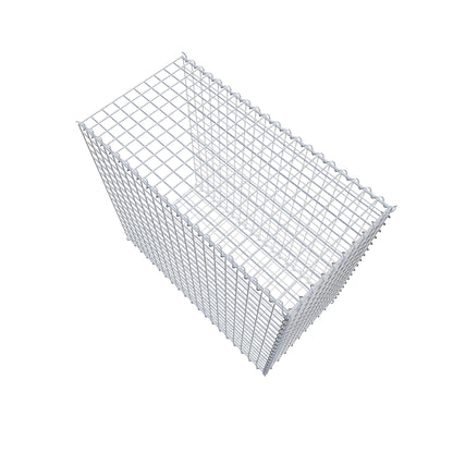 Extra gabion typ 2 100 cm x 90 cm x 50 cm (L x H x D), maskstorlek 5 cm x 5 cm, spiral