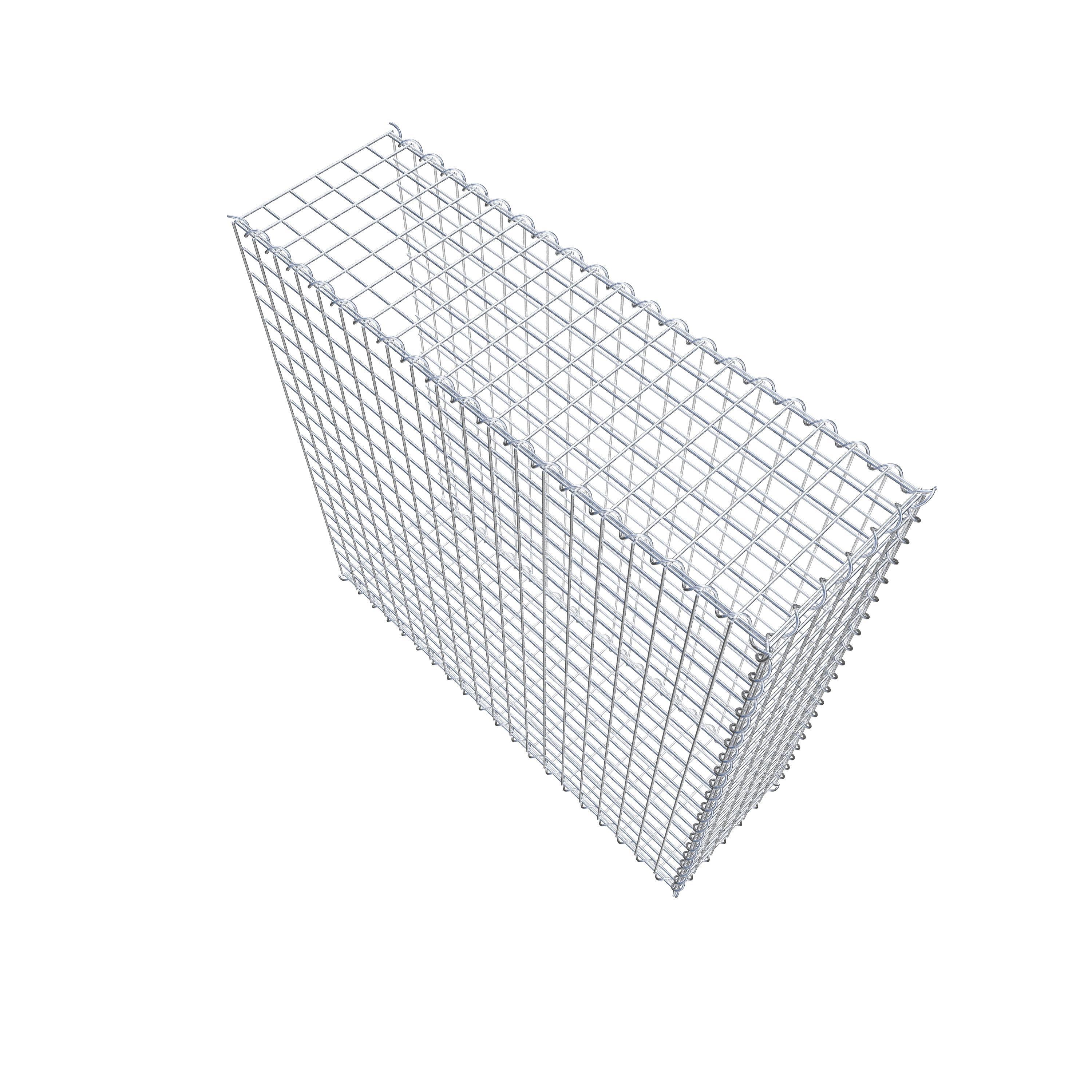 Extra gabion typ 2 100 cm x 100 cm x 30 cm (L x H x D), maskstorlek 5 cm x 5 cm, spiral