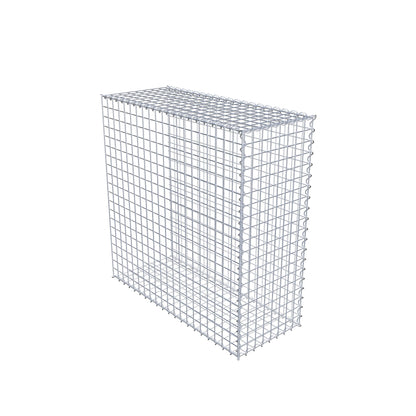 Gabbione aggiuntivo tipo 2 100 cm x 100 cm x 40 cm (L x H x P), dimensione maglia 5 cm x 5 cm, a spirale