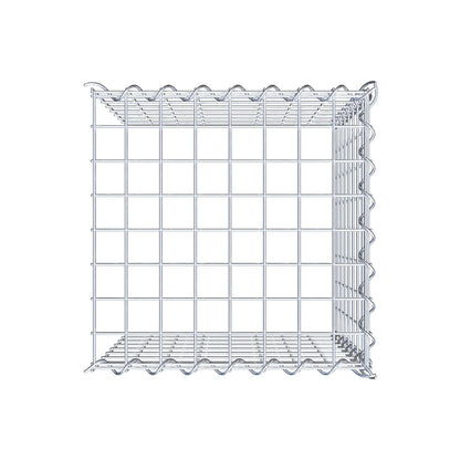 Fourche rapportée type 4 40 cm x 40 cm x 40 cm (L x H x P), mailles 5 cm x 5 cm, spirale
