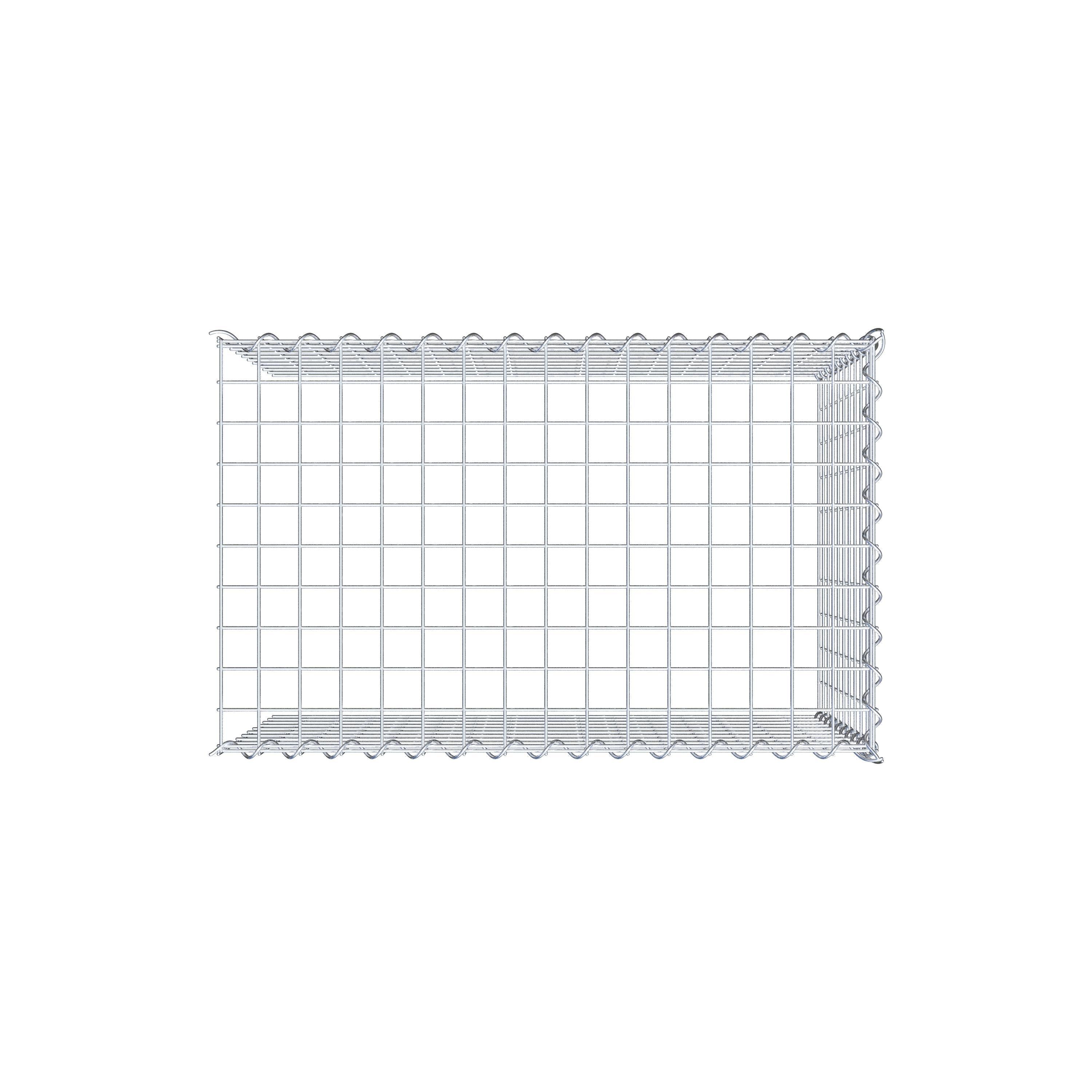 Extra gabion typ 4 80 cm x 50 cm x 50 cm (L x H x D), maskstorlek 5 cm x 5 cm, spiral