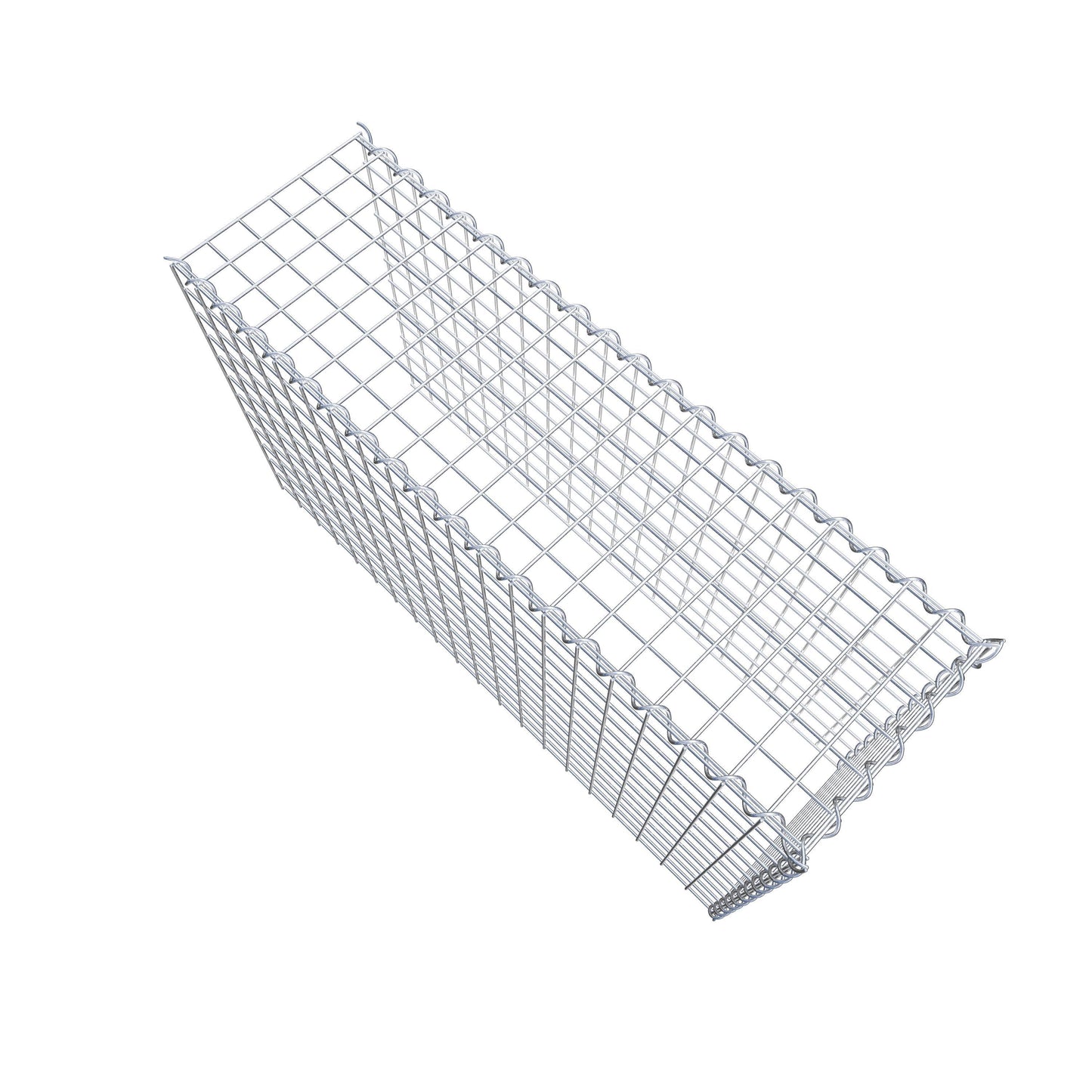 Anbaugabione Typ 4 100 cm x 60 cm x 30 cm (L x H x T), Maschenweite 5 cm x 5 cm, Spirale