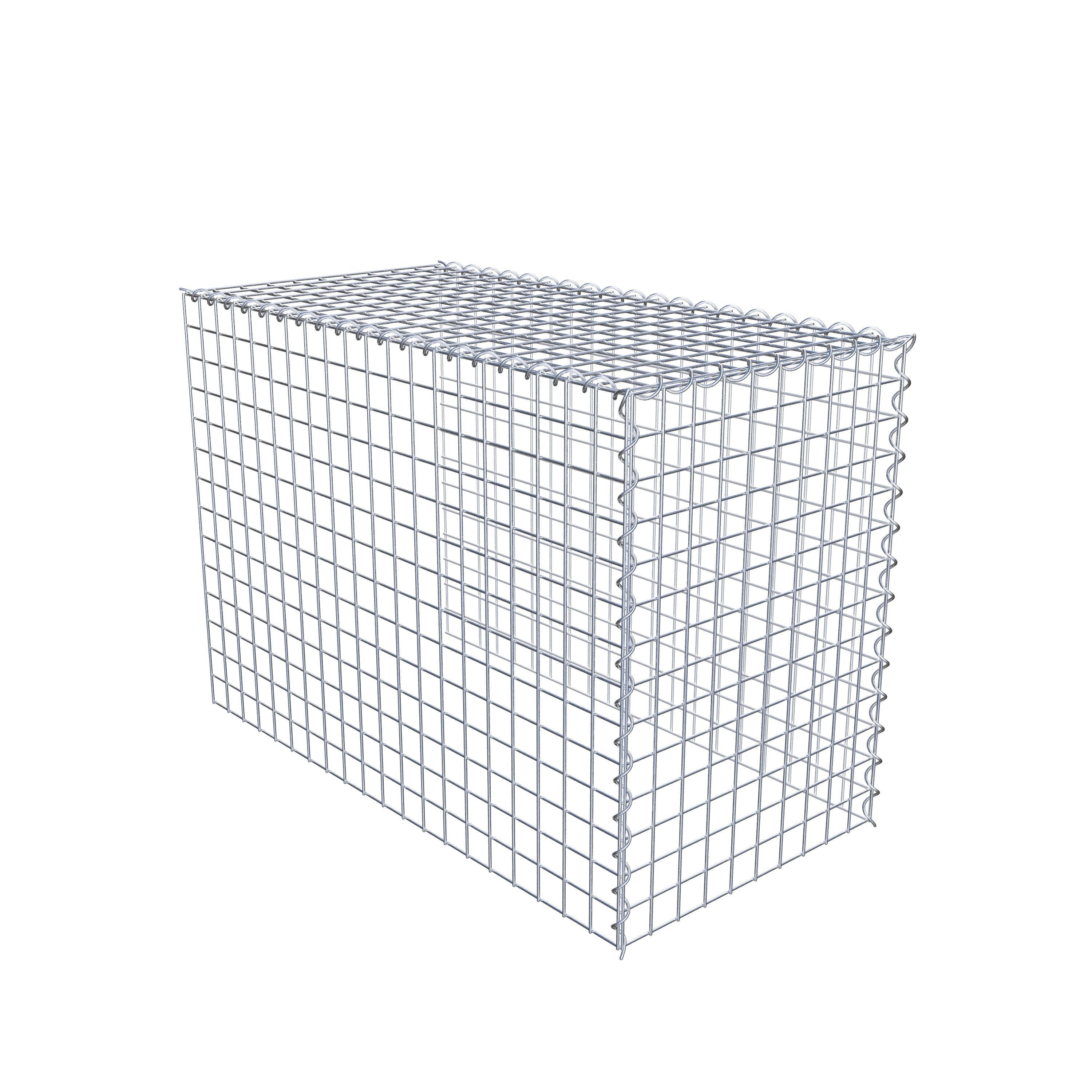 Extra gabion typ 4 100 cm x 70 cm x 50 cm (L x H x D), maskstorlek 5 cm x 5 cm, spiral