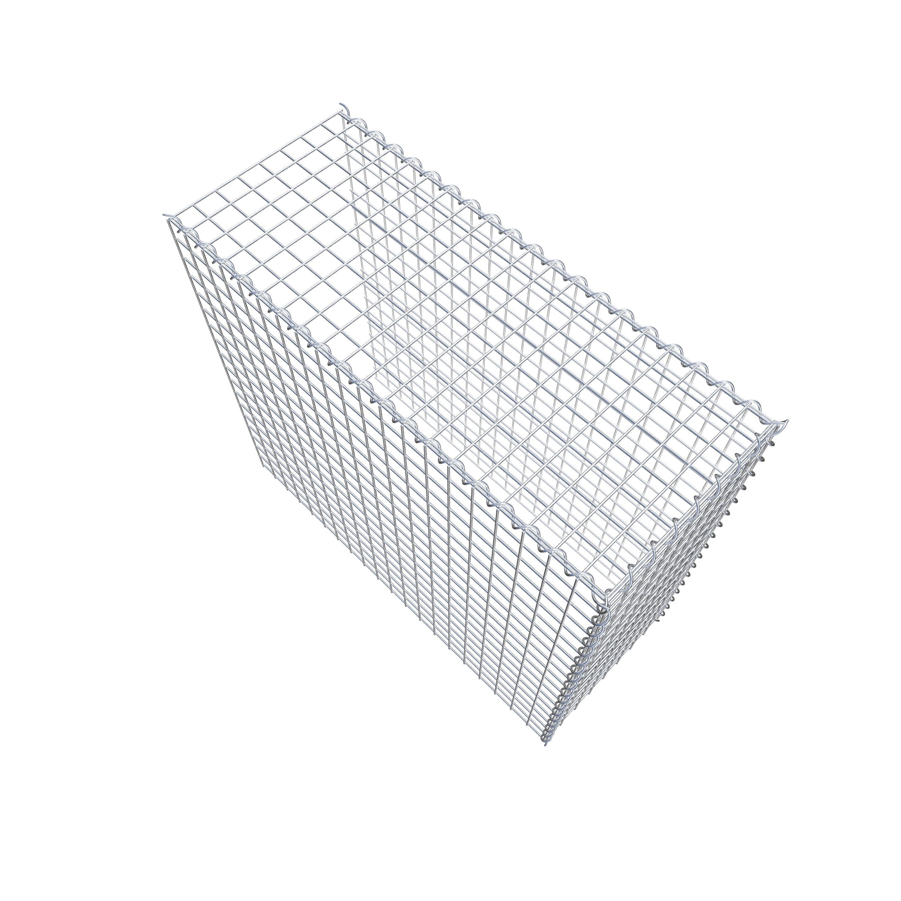 Extra gabion typ 4 100 cm x 90 cm x 40 cm (L x H x D), maskstorlek 5 cm x 5 cm, spiral