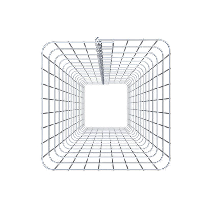 Gabionsøjle firkantet 42 cm x 42 cm, 160 cm højde, MW 5 cm x 10 cm