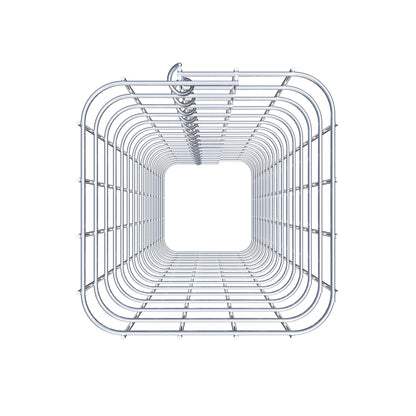 Colonna di gabbioni, quadrata 22 cm x 22 cm, alta 80 cm, MW 5 cm x 5 cm