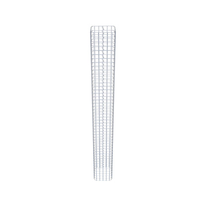 Colonne de gabion carrée 27 cm x 27 cm, 230 cm de hauteur, MW 5 cm x 5 cm