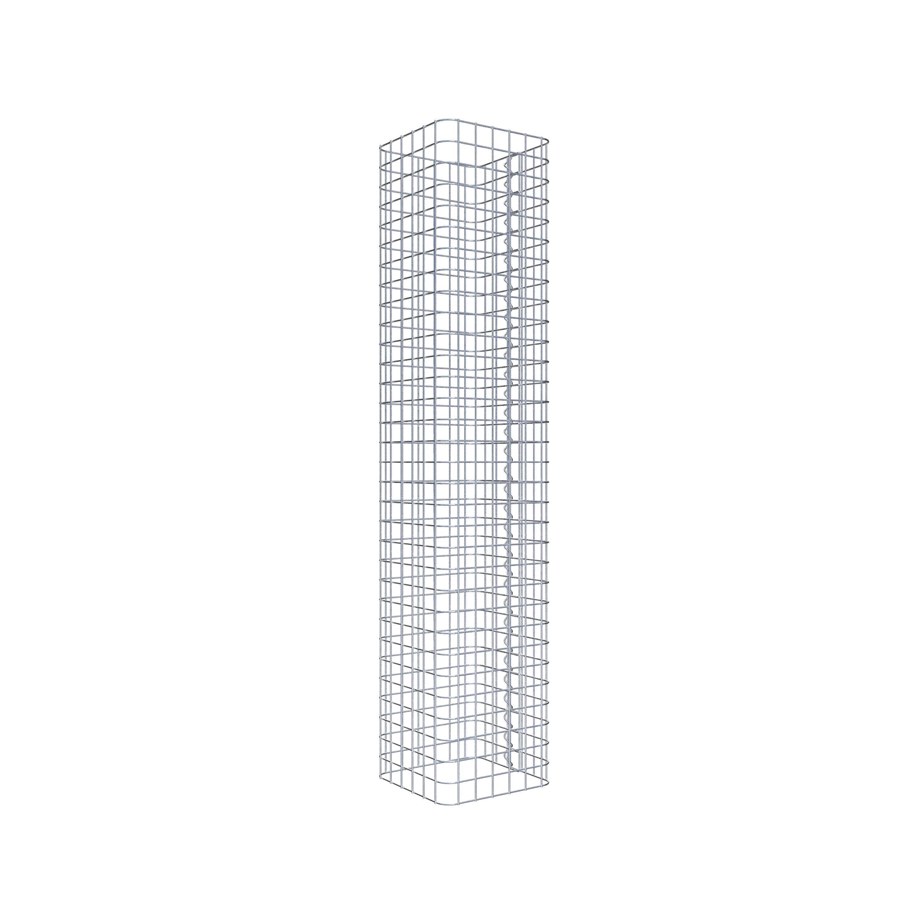 Colonne de gabion 32 x 32 cm MW 5 x 5 cm carré