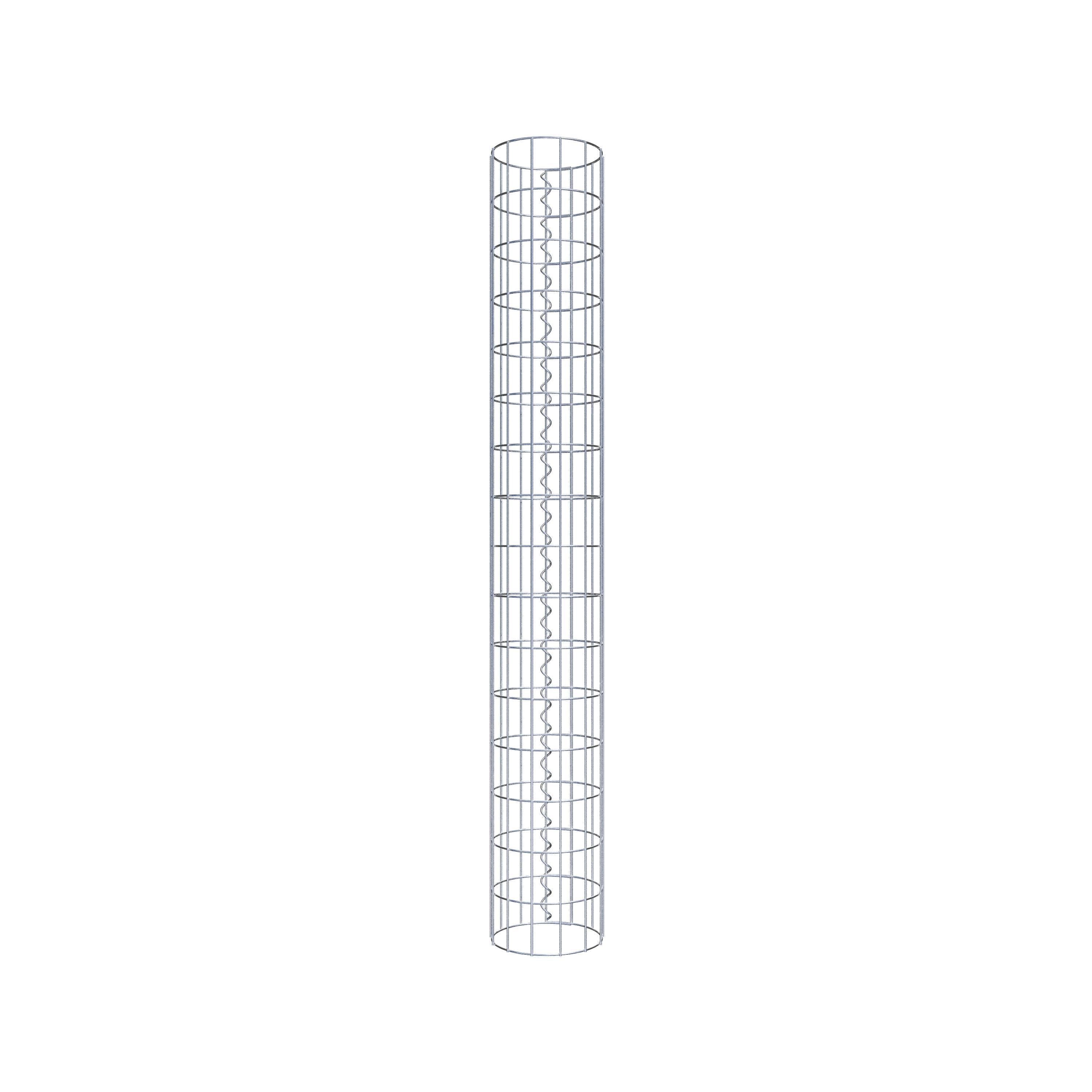 Colonne de gabion diamètre 22 cm, MW 5 x 10 cm rond