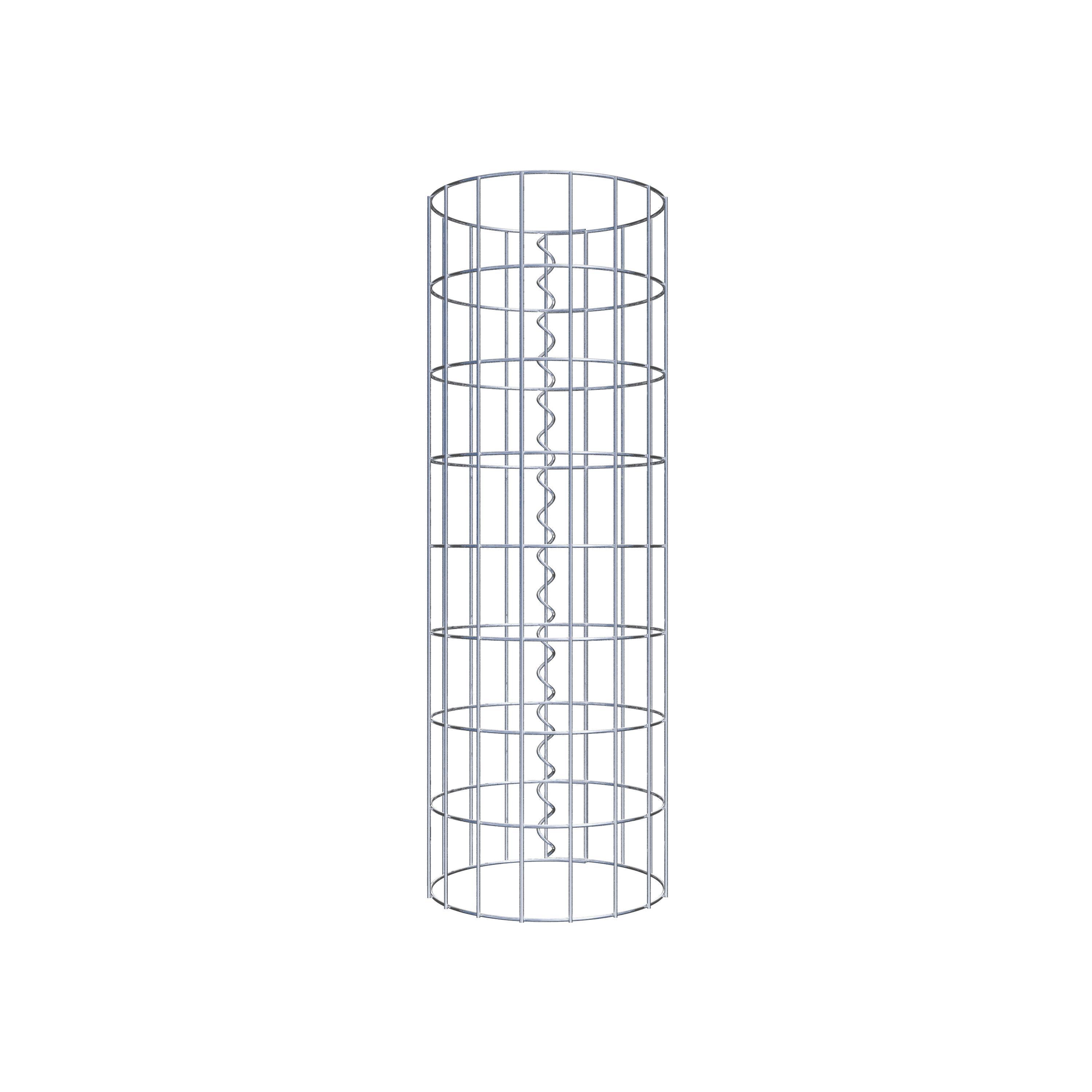 Schanskorf kolom diameter 27 cm, MW 5 x 10 cm rond