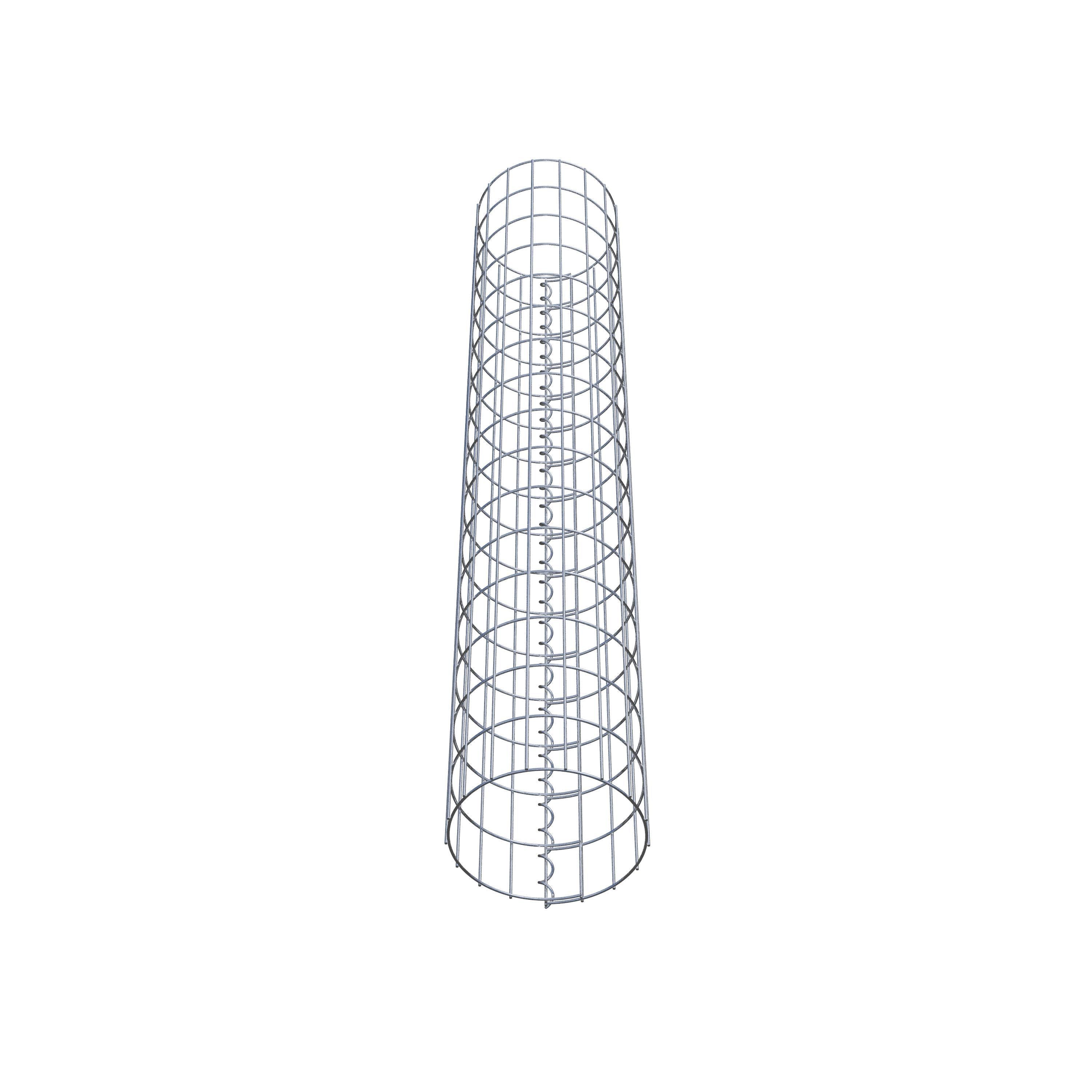 Gabionpelare diameter 27 cm, MW 5 x 10 cm rund