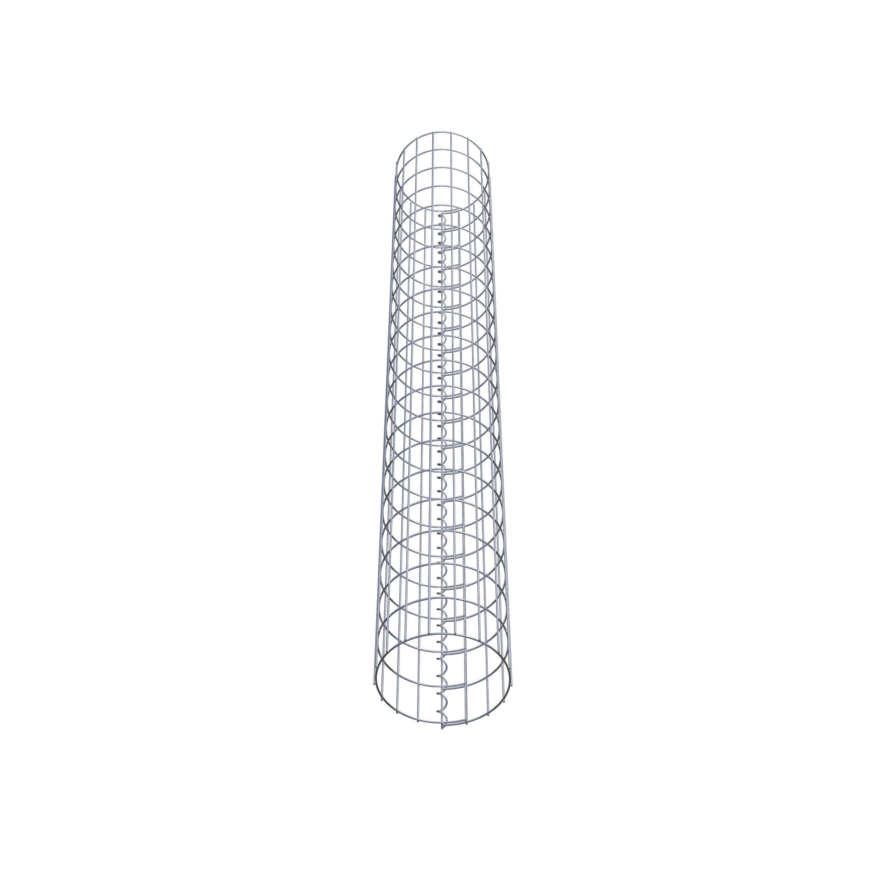 Gabionpelare diameter 27 cm, MW 5 x 10 cm rund