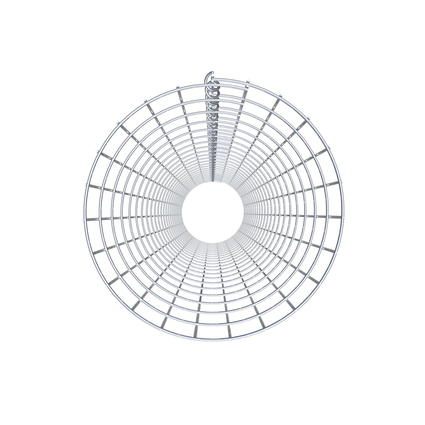 Colonne de gabion ronde 37 cm de diamètre, 230 cm de hauteur, maille 5 cm x 10 cm