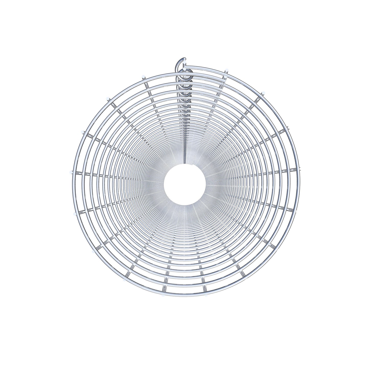 Coluna de gabião redonda 27 cm de diâmetro, 230 cm de altura, malhagem 5 cm x 5 cm