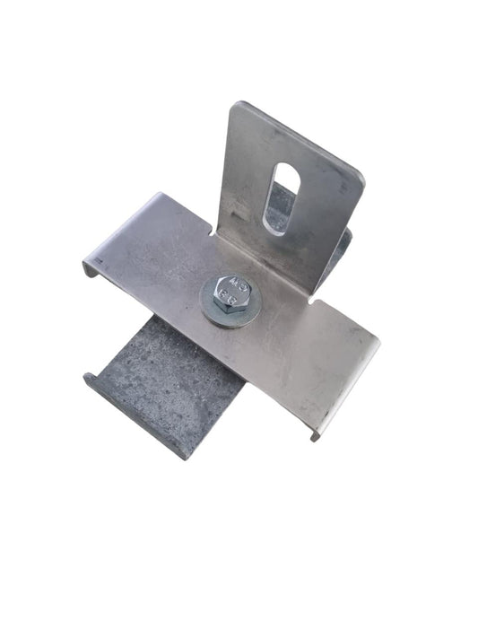 Clamp with fence bracket Mesh size 10 x 10 cm, galvanized