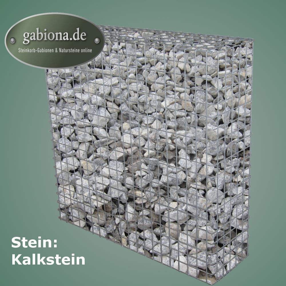 Varmförzinkad gabion 102 cm x 102 cm x 32 cm, maskstorlek 5 cm x 5 cm, helsvetsad