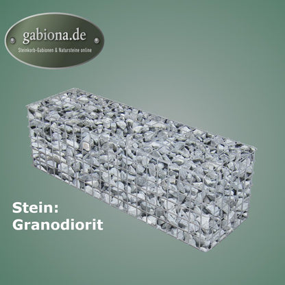 Gabião galvanizado a quente 102 cm x 32 cm x 32 cm, malhagem 5 cm x 5 cm, totalmente soldado