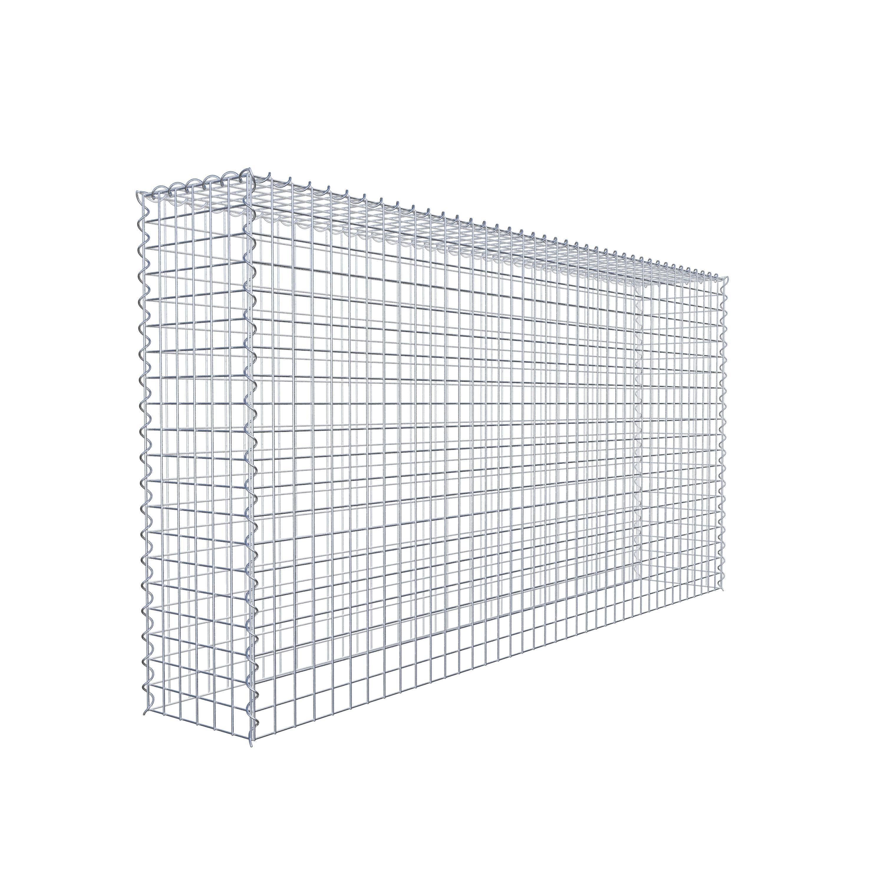 Extra gabion typ 3 200 cm x 100 cm x 30 cm (L x H x D), maskstorlek 5 cm x 5 cm, spiral